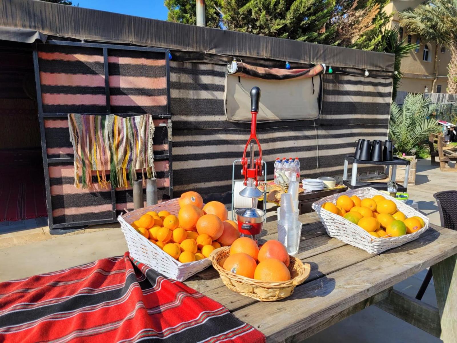 Bedouin Guest House Rumet Heib Bagian luar foto